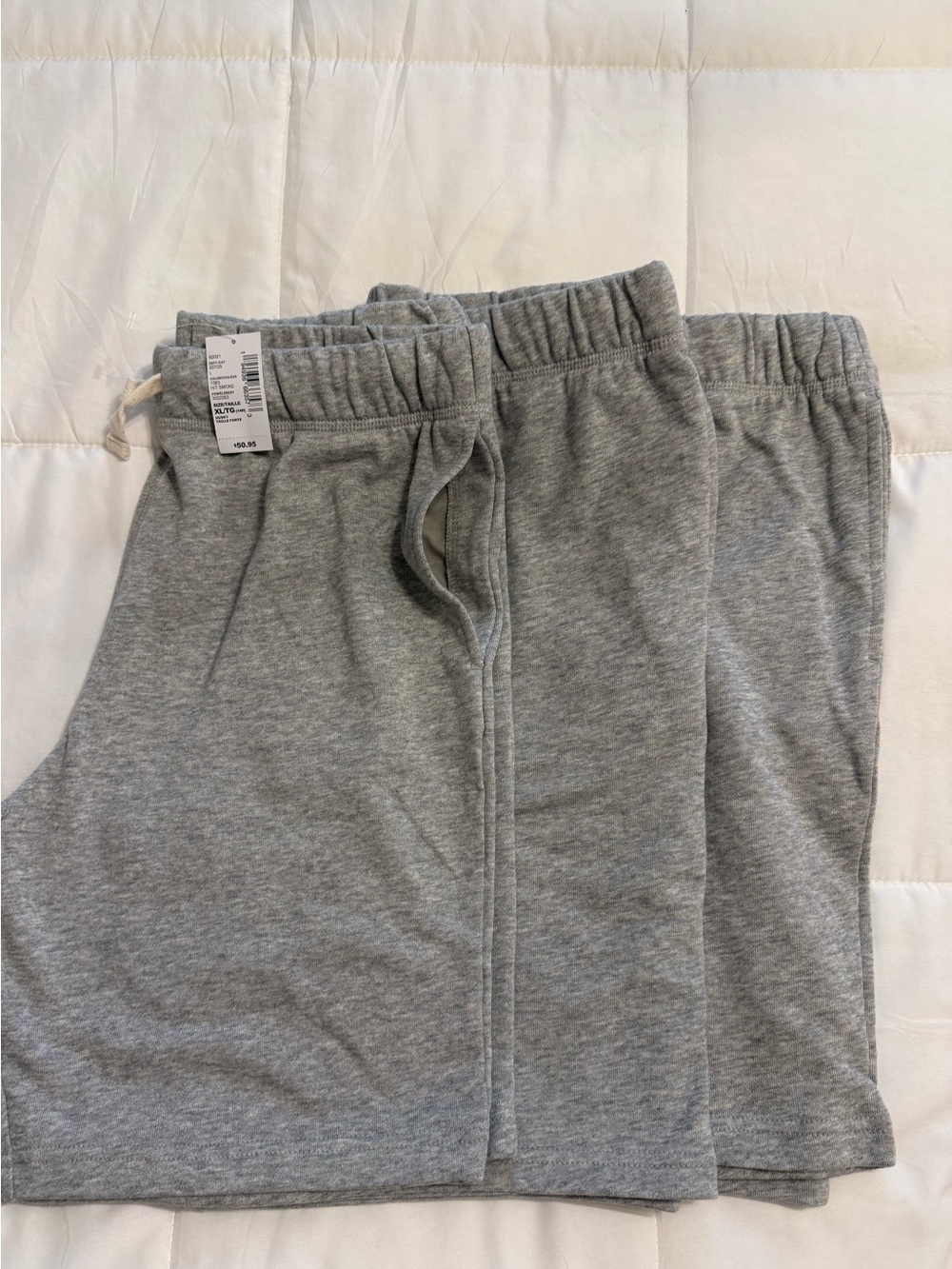 The Children's Place 3 Pair Bundle Boys Gray shorts Size 14 Husky